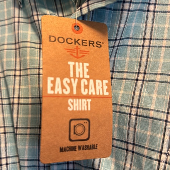 Dockers Blue Dress Shirt - Picture 3 of 5